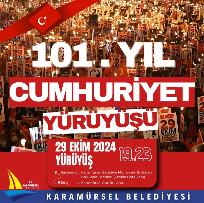 Cumhuriyet Coşkusu Karamürsel’de Bi Başka